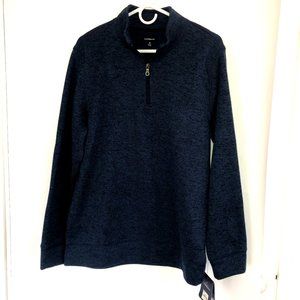 Croft & Barrow | Men's Navy Quarter Zip Pullover